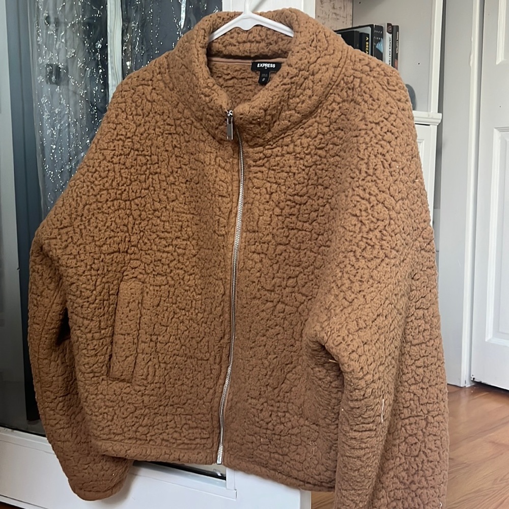 Comfy teddy jacket